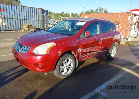 2012 Nissan Rogue Sv z USA, uszkodzony, nr VIN JN8AS5MT0CW261490